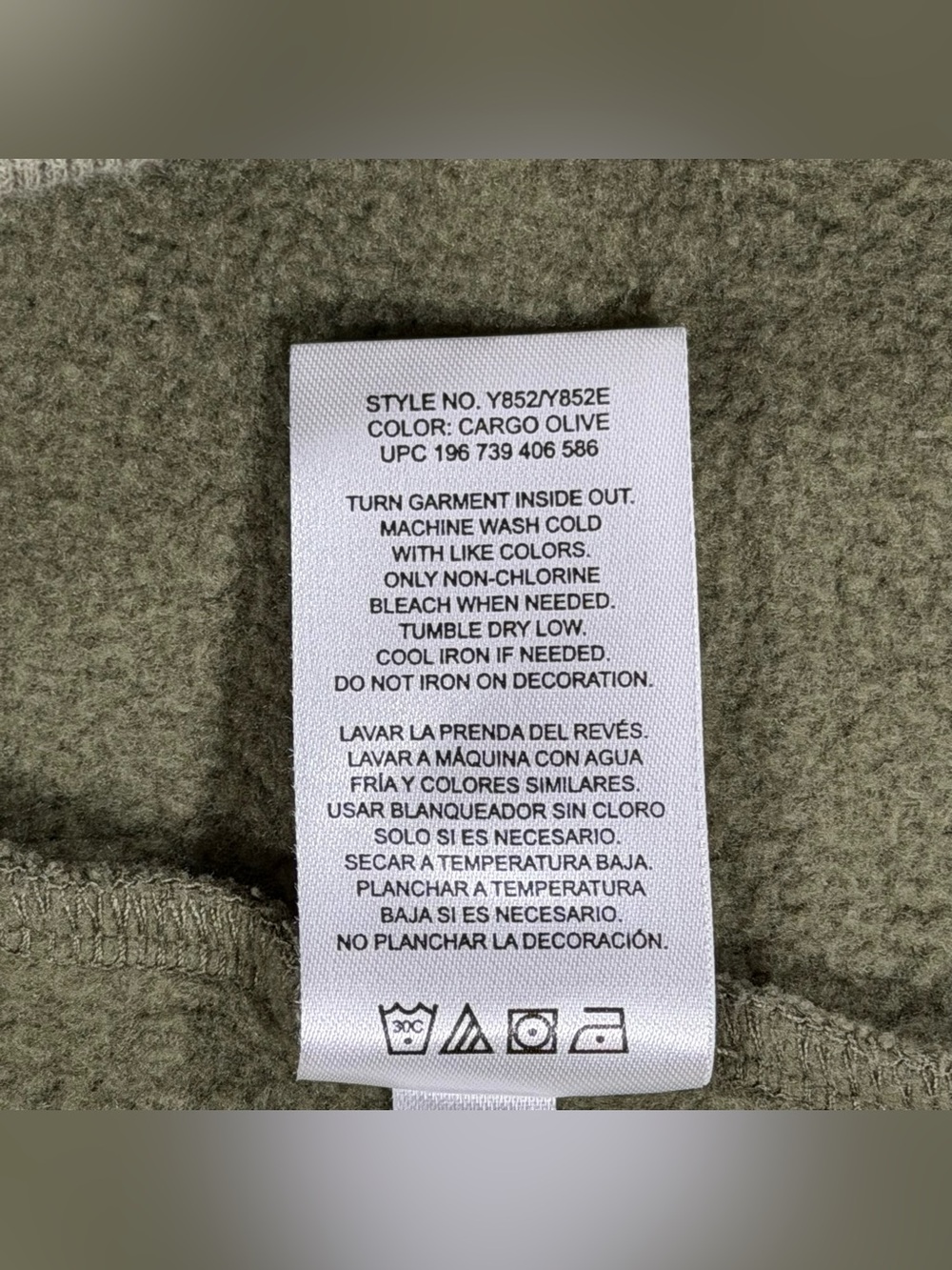 Champion Mens Fleece Hoodie & Jogger Tracksuit Set Cargo Olive Green Size Small - Picture 7 of 15